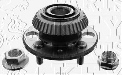 KEY PARTS kwb653 -  Комплект подшипника ступицы колеса